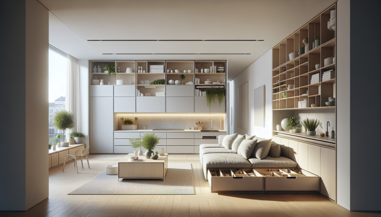 découvrez des idées de rangement intelligentes pour optimiser l'espace de votre appartement minimaliste et vivre dans un intérieur organisé et épuré.